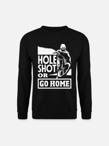 Vélo de gravier Cyclocross avec cyclo-cross - Sweat-shirt Unisexe - noir