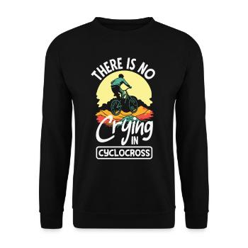 Vélo de gravier Cyclocross avec cyclo-cross - Sweat-shirt Unisexe - noir - Devant - Alina (178cm) & Michal (187cm)