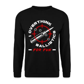 Cat Fat Fat Cat Humor Meme - Unisex Sweatshirt - black - Front - Alina (178cm) & Michal (187cm)