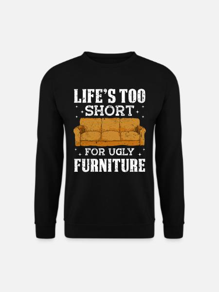 Restauratorin Polstermöbel - Unisex Pullover - Schwarz