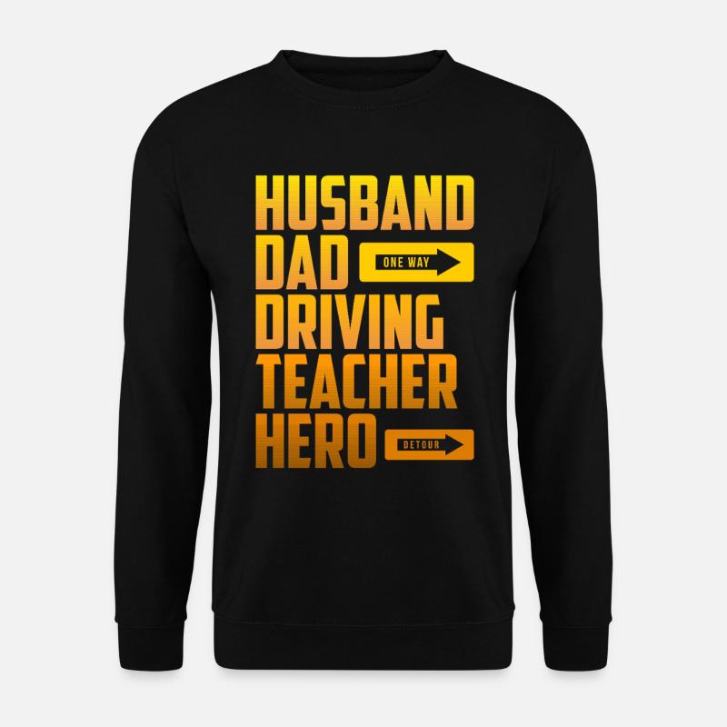 Fahrschule Fahrlehrer - Unisex Pullover - Schwarz