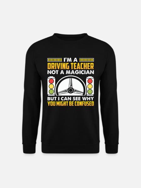 Fahrschule Fahrlehrer - Unisex Pullover - Schwarz