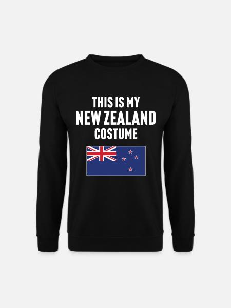 Das ist mein Neuseeland Kostüm - Unisex Pullover - Schwarz