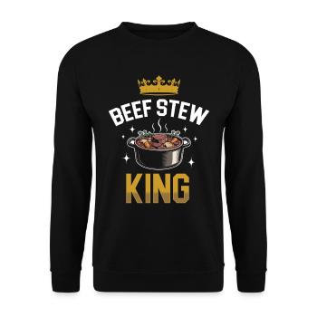 Nourriture drôle de Thanksgiving -fans Meme - Sweat-shirt Unisexe - noir - Devant - Alina (178cm) & Michal (187cm)