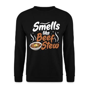 Nourriture drôle de Thanksgiving -fans Meme - Sweat-shirt Unisexe - noir - Devant - Alina (178cm) & Michal (187cm)