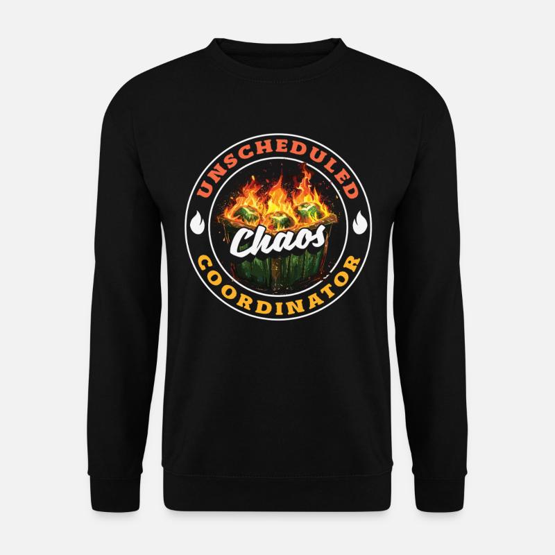 Dumpster Fire Response Team Leader - Unisex Sweatshirt - black
