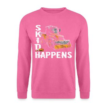 Skid steer loader enthusiasts - Unisex Sweatshirt - pink - Front