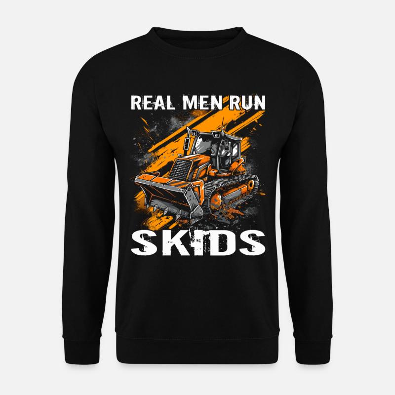 Skid steer loader enthusiasts - Unisex Sweatshirt - black