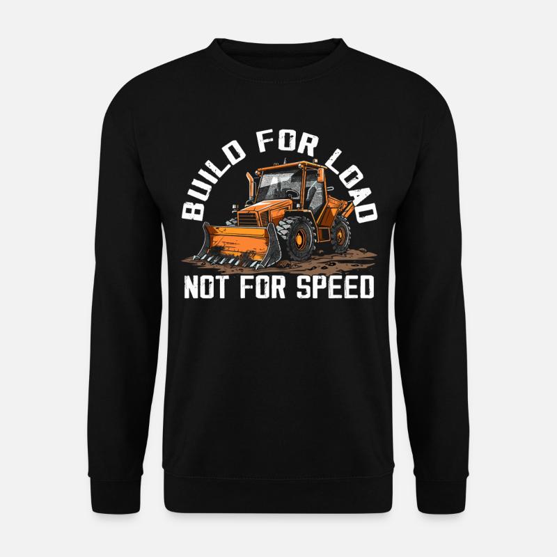 Skid steer loader enthusiasts - Unisex Sweatshirt - black