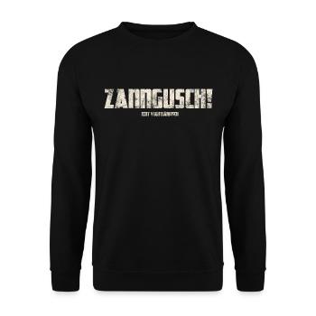 Zanngusch! Original Vogtland - Unisex Sweatshirt - black - Front - Alina (178cm) & Michal (187cm)