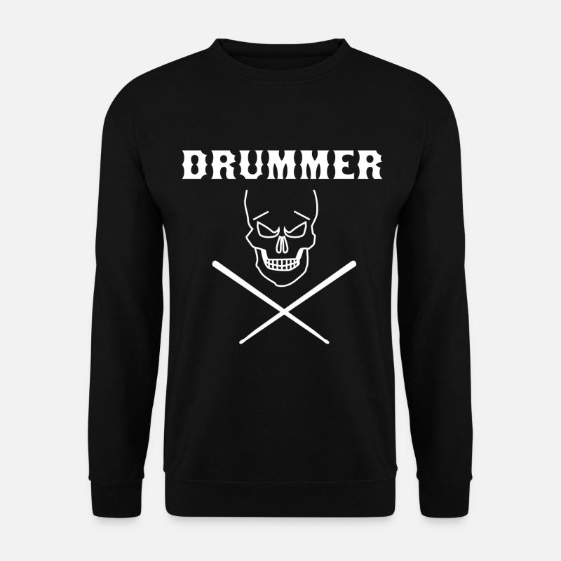 Heavy Metal Schlagzeug - Unisex Pullover - Schwarz