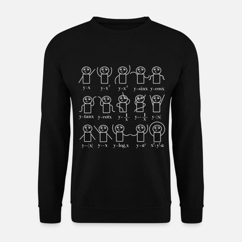 Mathematical functions - Unisex Sweatshirt - black