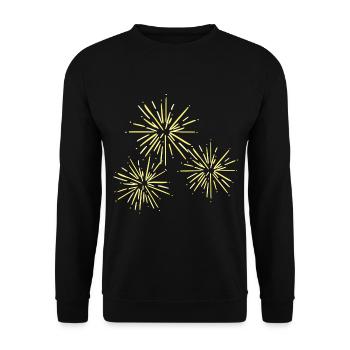 Silvester - Unisex Pullover - Schwarz - Vorne - Alina (178cm) & Michal (187cm)