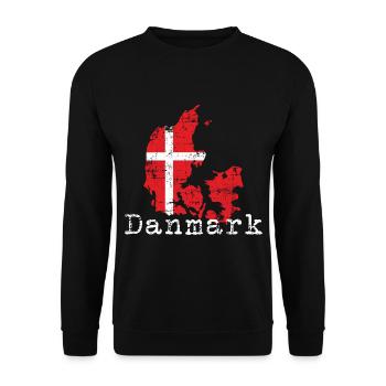 Danemark - Sweat-shirt Unisexe - noir - Devant - Alina (178cm) & Michal (187cm)
