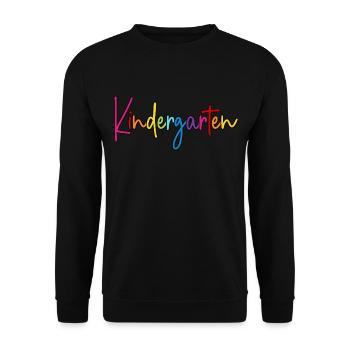 École maternelle - Sweat-shirt Unisexe - noir - Devant - Alina (178cm) & Michal (187cm)