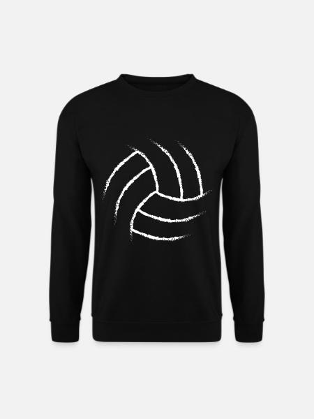 Beachvolleyball - Unisex Pullover - Schwarz
