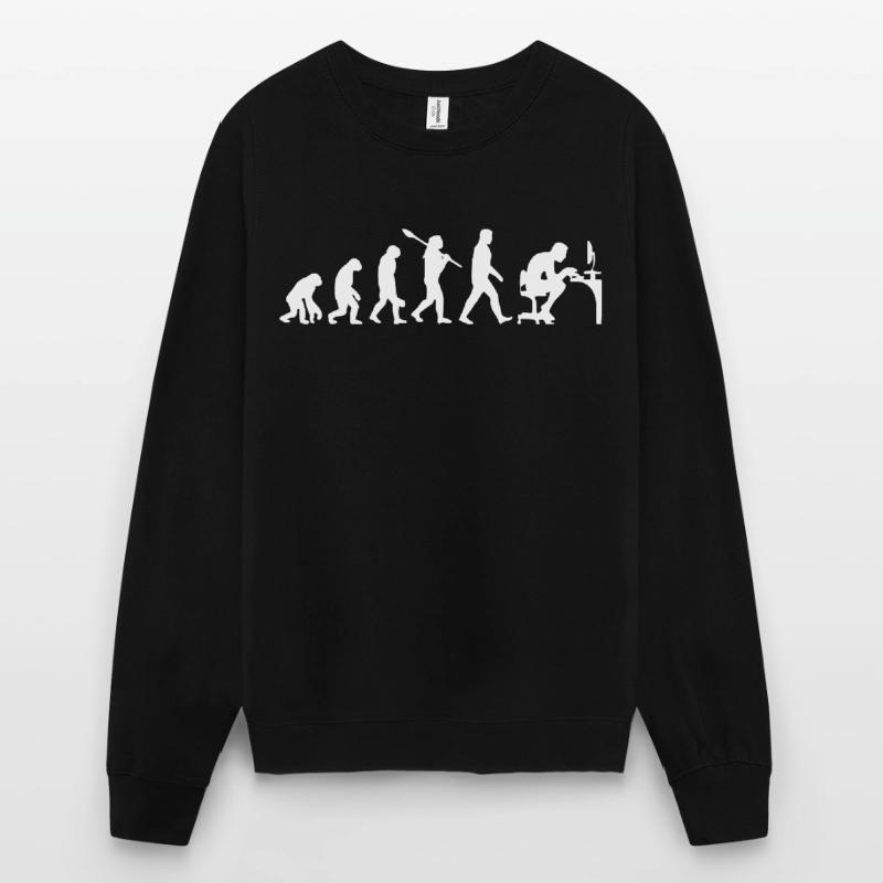 Programmierer - Evolution - PC - Informatiker Unisex Pullover