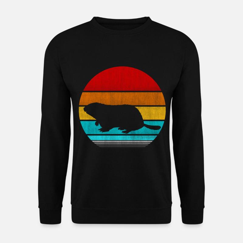 groundhog - Unisex Sweatshirt - black