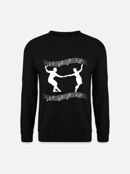 Swing music - Unisex Sweatshirt - black