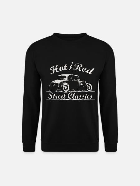 Cooler Hot Rod - Auto Street Classics - Unisex Pullover - Schwarz
