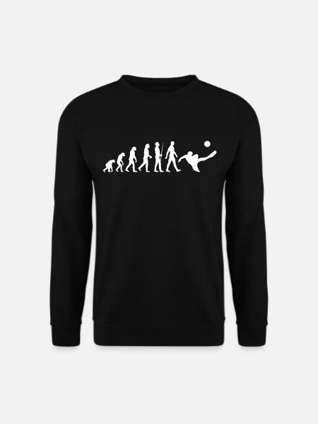 Fußball - Evolution - Unisex Pullover - Schwarz