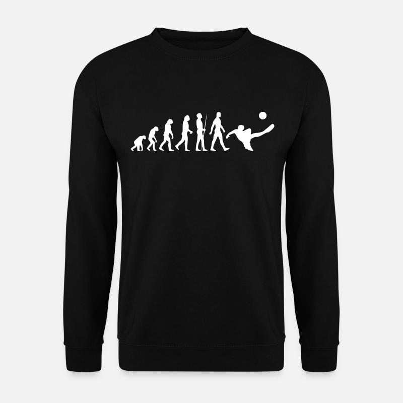 Football - Evolution - Unisex Sweatshirt - black