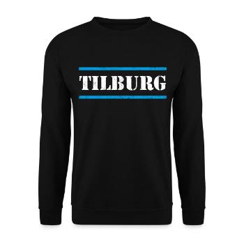 Tilburg - Unisex Pullover - Schwarz - Vorne - Alina (178cm) & Michal (187cm)