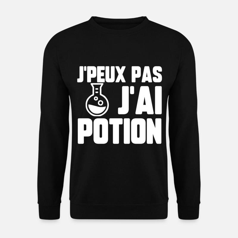 J’peux pas j’ai potion - Sweat-shirt Unisexe - noir