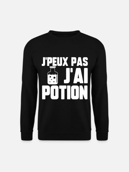 J’peux pas j’ai potion - Sweat-shirt Unisexe - noir