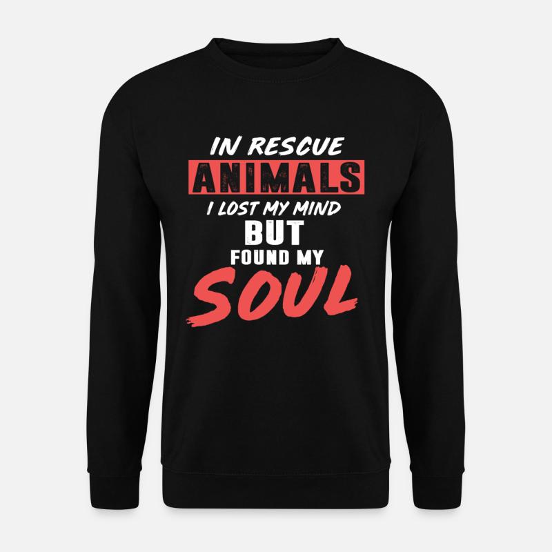 Animal rights activists - Unisex Sweatshirt - black