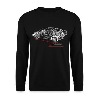 Melkus RS 1000 - GDR Racing - Sweat-shirt Unisexe - noir - Devant - Alina (178cm) & Michal (187cm)