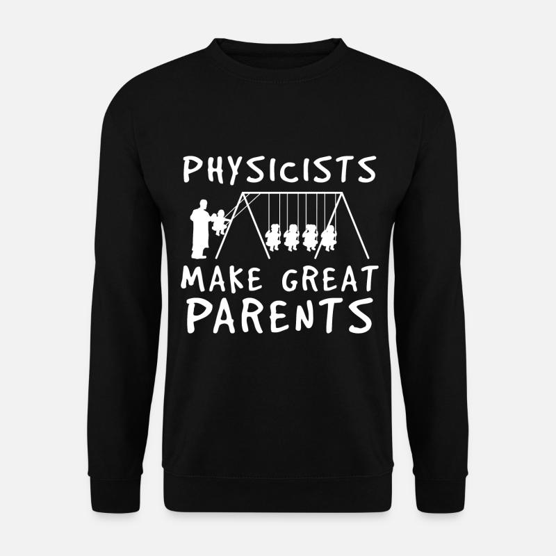 Physiker Eltern - Unisex Pullover - Schwarz