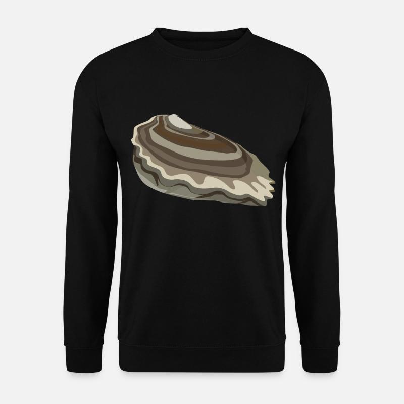 Auster - Unisex Pullover - Schwarz