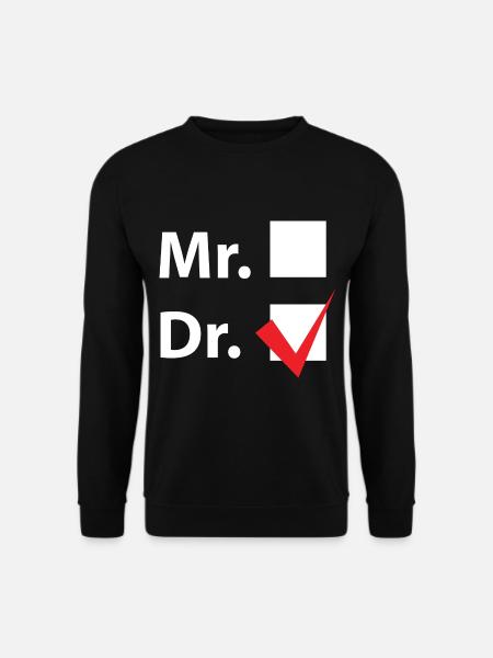 DR Title Doctor - Unisex Sweatshirt - black