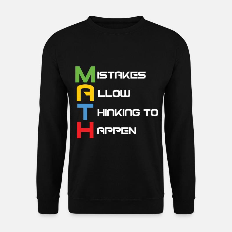 Mathelehrer - Unisex Pullover - Schwarz