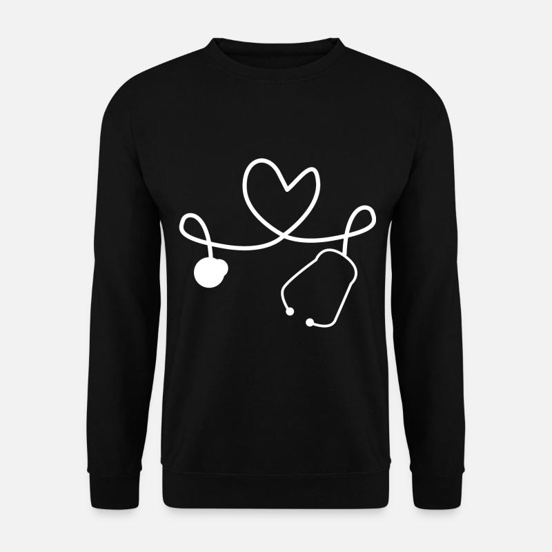 Infirmière - Sweat-shirt Unisexe - noir