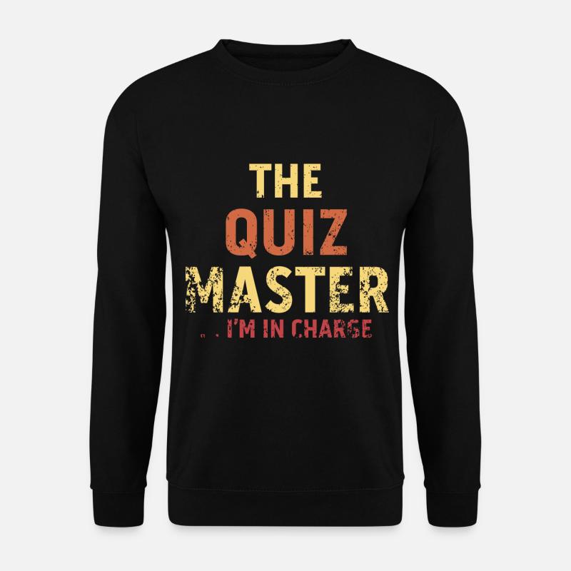 Quiz Master - Unisex Sweatshirt - black