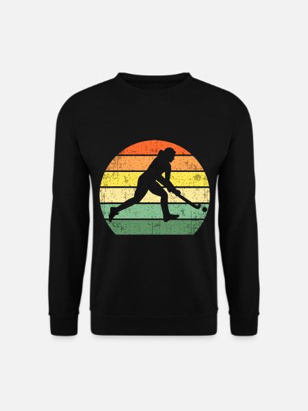 Feldhockey Geschenk Feldhockey Spieler Geschenk - Unisex Pullover - Schwarz