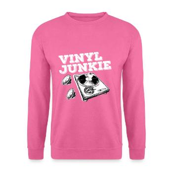 Vinyl Records - Unisex Sweatshirt - pink - Front