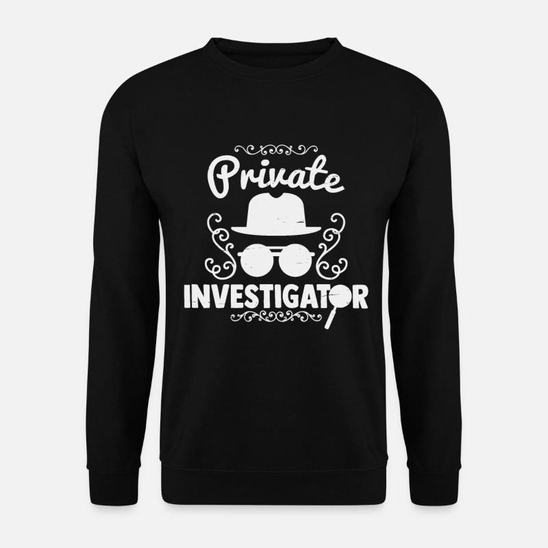 Privatermittler - Unisex Pullover - Schwarz