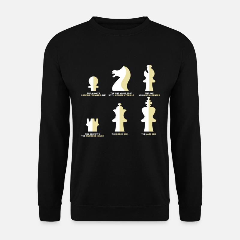 chessmen - Unisex Sweatshirt - black
