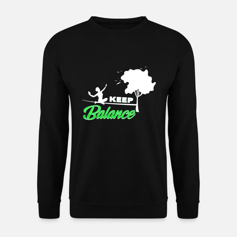 Balance - Unisex Pullover - Schwarz