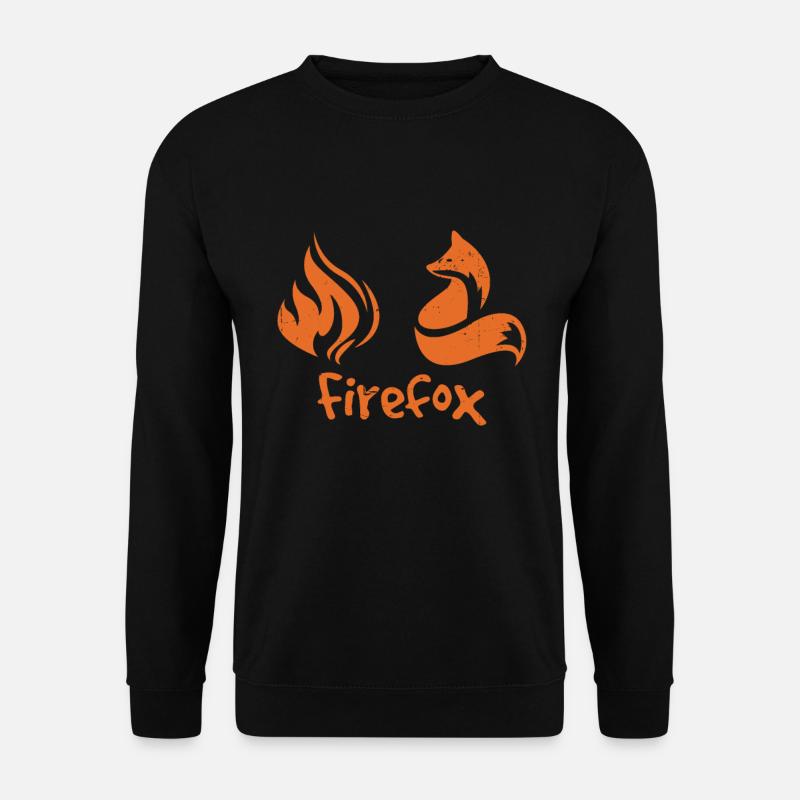 Feuerfuchs - Unisex Pullover - Schwarz