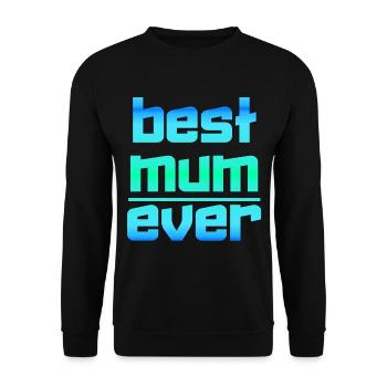 Muttertag Muttertag Mutter Tag Mutti Mama - Unisex Pullover - Schwarz - Vorne - Alina (178cm) & Michal (187cm)