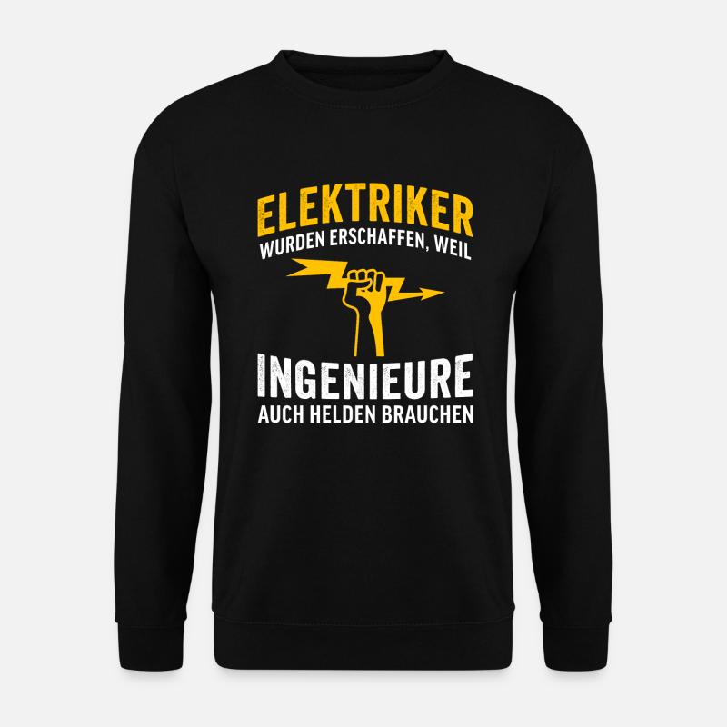Geschenk für Elektriker - Unisex Pullover - Schwarz
