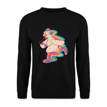 Patins à roues alignées patins à roues alignées - Sweat-shirt Unisexe - noir - Devant - Alina (178cm) & Michal (187cm)
