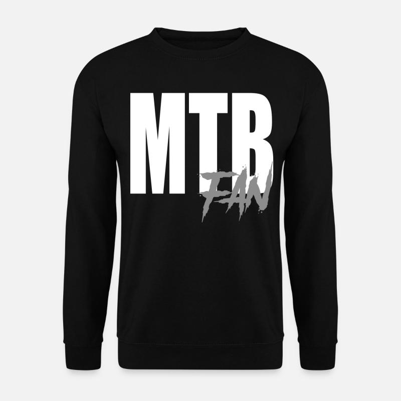 Vélo VTT - Sweat-shirt Unisexe - noir