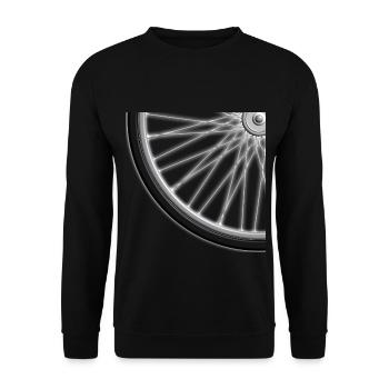 rim - Unisex Sweatshirt - black - Front - Alina (178cm) & Michal (187cm)