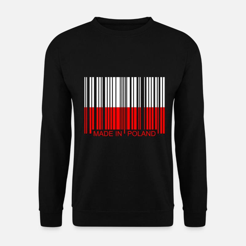Poland Polska Polen - Unisex Pullover - Schwarz