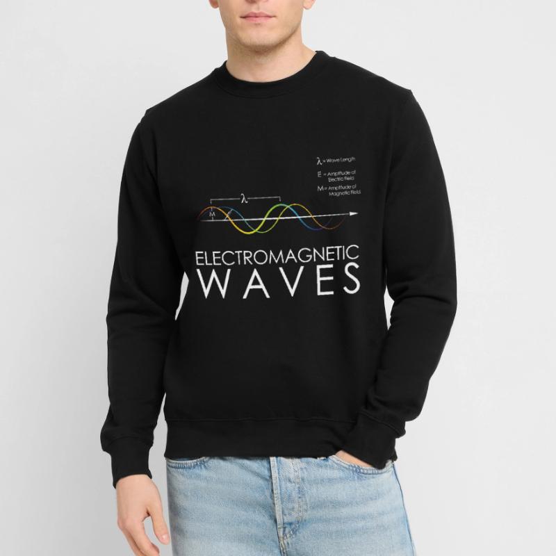 Physics Electromagnetic waves Unisex Sweatshirt